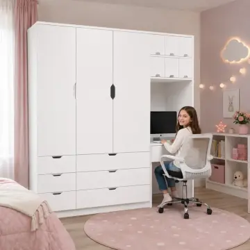 Milens Dolaplı Çalışma Masası
