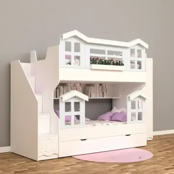Star Dolaplı Çatılı Ranza