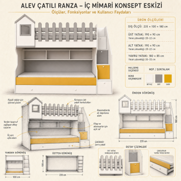 Alev Çatılı Ranza