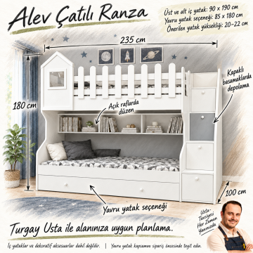 Alev Çatılı Ranza