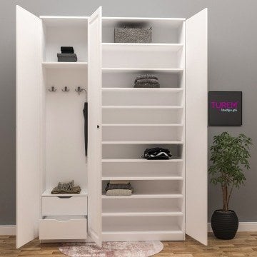 Özel Ölçü Membran Kapak Portmanto