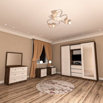 Black Wood Yatak Odası Takımı