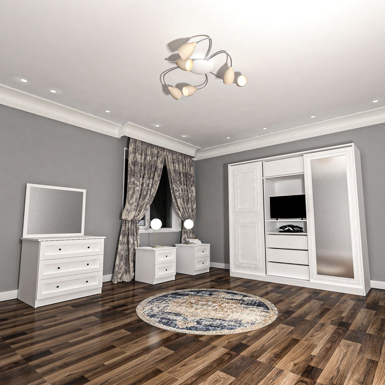 Black Wood Yatak Odası Takımı