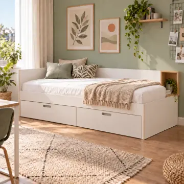 Ova 90x190 Çekmeceli Sedir