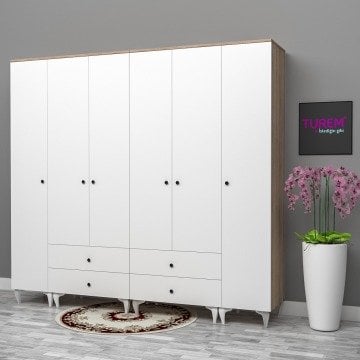 6 Kapılı Gardrop