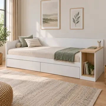 Mira 90x190 Çekmeceli Sedir