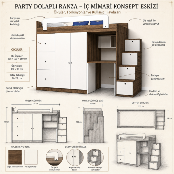 Party Dolaplı Ranza