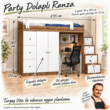 Party Dolaplı Ranza