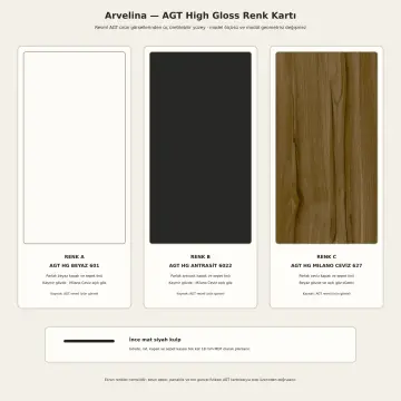 Arvelina High Gloss Üst Üste İki Makineli Sepetli ve Açık Raflı Dolap 220 cm