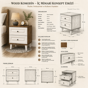 Wood Komodin