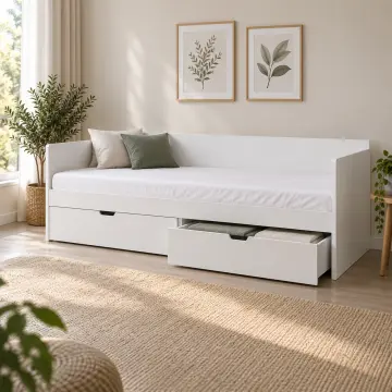 Eksen 90x190 Çekmeceli Sedir