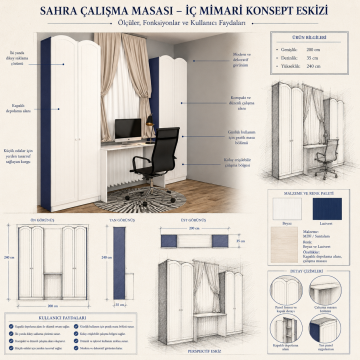 Sahra Çalışma Masası