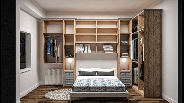 Mell Yatak Üstü Gardrop