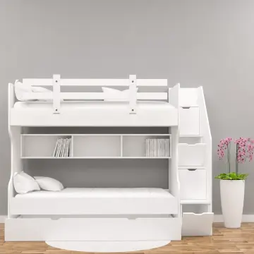 Yandan Korumalı Merdivenli Ranza