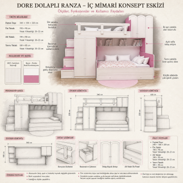 Dore Dolaplı Ranza