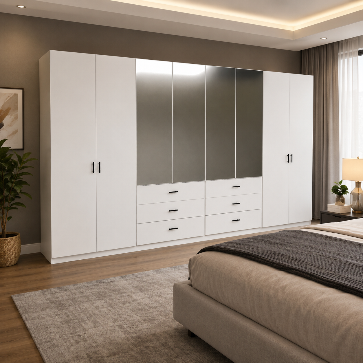 Meloni 8 Kapılı Gardrop