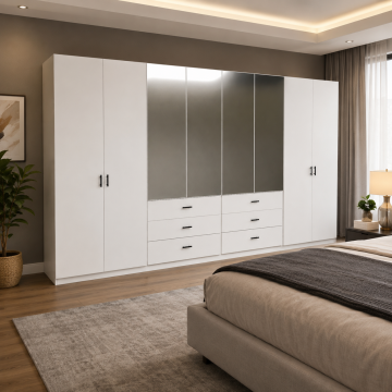 Meloni 8 Kapılı Gardrop