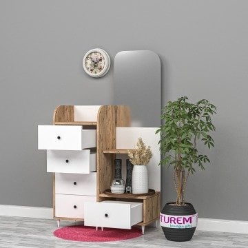 Vizyon Genç Odası Aynalı Şifonyer