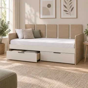 Ritim 90x190 Çekmeceli Sedir