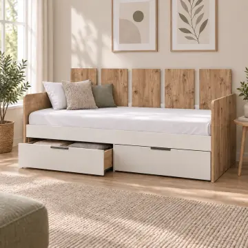 Ritim 90x190 Çekmeceli Sedir