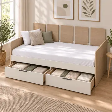 Ritim 90x190 Çekmeceli Sedir