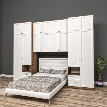 Defne Yatak Üstü Gardrop