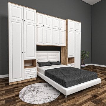 Defne Membran Yatak Üstü Gardrop