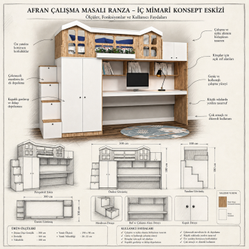Afran Çalışma Masalı Ranza