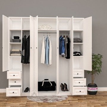 Makses 6 Kapılı Gardrop
