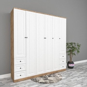 Makses 6 Kapılı Gardrop