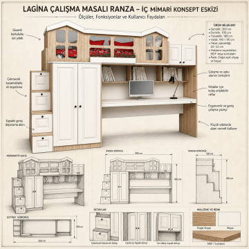 Lagina Çalışma Masalı Ranza