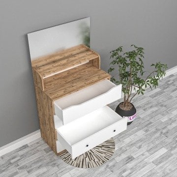 Roma Genç Odası Aynalı Şifonyer