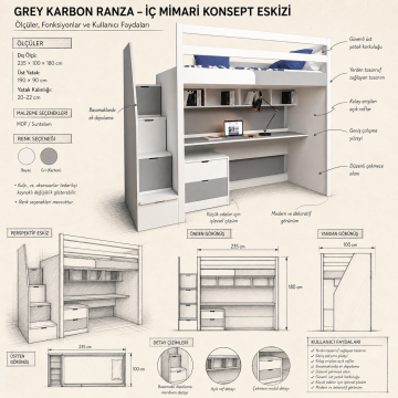 Grey Karbon Ranza