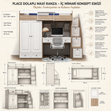 Place Dolaplı Maxi Ranza