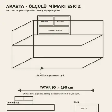 Arasta 90x190 Sedir