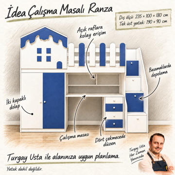 İdea Çalışma Masalı Ranza