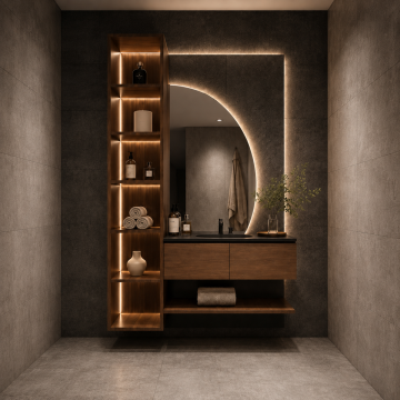 Lunara Modern Banyo Dolabı*