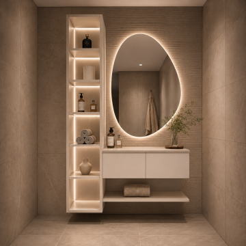 Lunara Modern Banyo Dolabı*