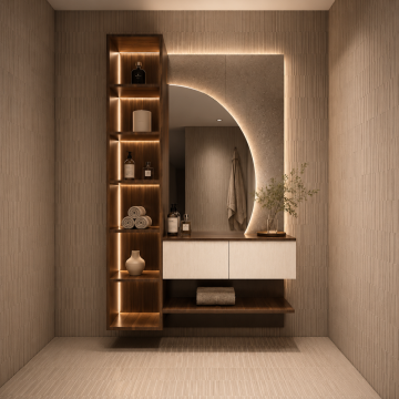 Lunara Modern Banyo Dolabı*