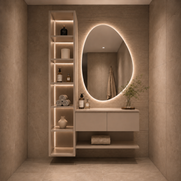 Lunara Modern Banyo Dolabı*