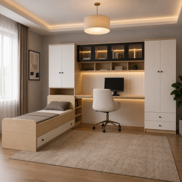 Nivora Wall yavru yataklı genç odası takımı*
