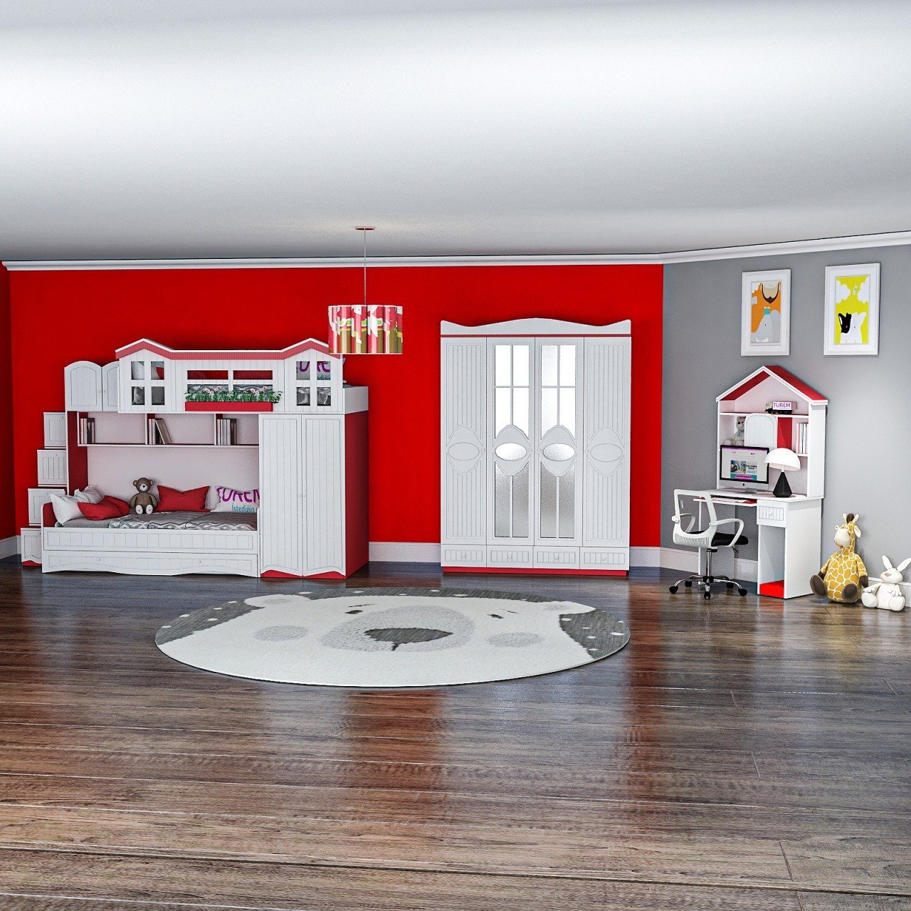 Çatılı Maxima Genç Odası Takımı