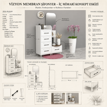 Vizyon Membran Şifonyer