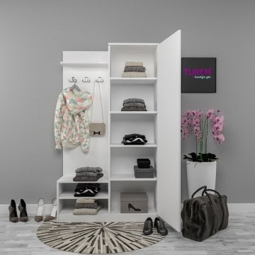 Dalyan Tek Bloklu Portmanto