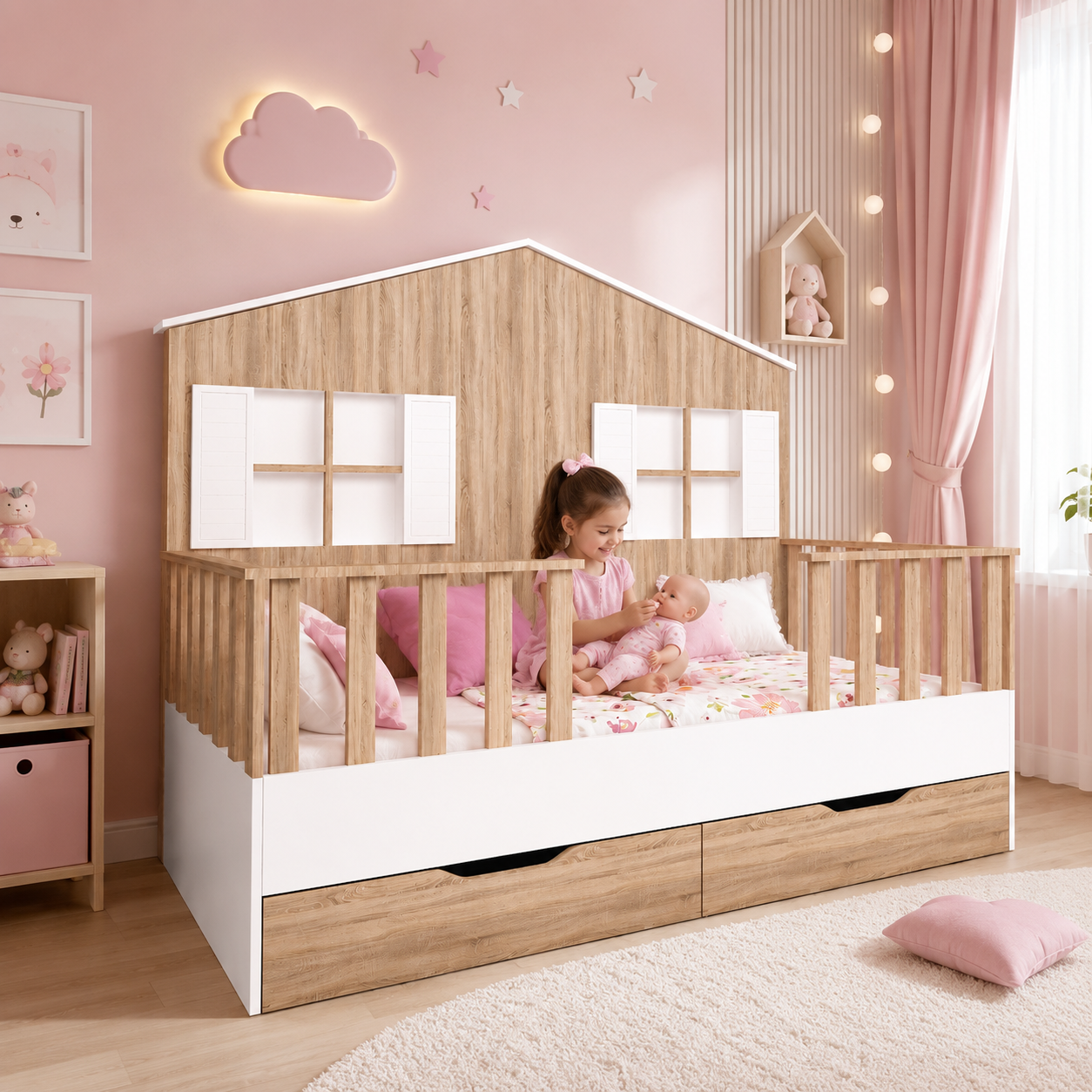 Livana Çatılı Montessori Yatak