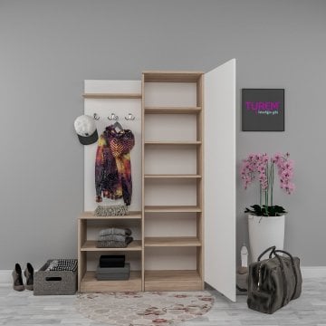 Home Jolly Tek Bloklu Portmanto