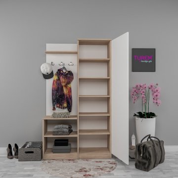 Home Jolly Tek Bloklu Portmanto