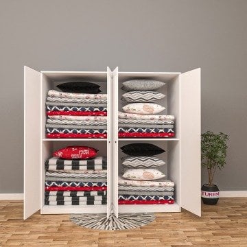 Madolya 4 Kapaklı Yüklük Dolap