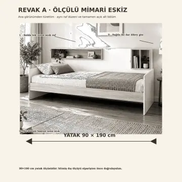 Revak 90x190 Sedir