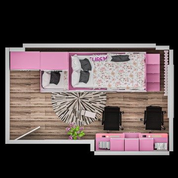 Özel Tasarım Genç Odası Takımı